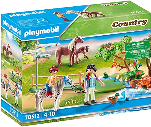 PLAYMOBIL Country 70512 Fröhlicher Ponyausflug, Ab 4 Jahren