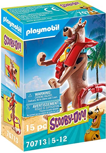 PLAYMOBIL Scooby-DOO! 70713 Sammelfigur Rettungsschwimmer, Ab 5 Jahren