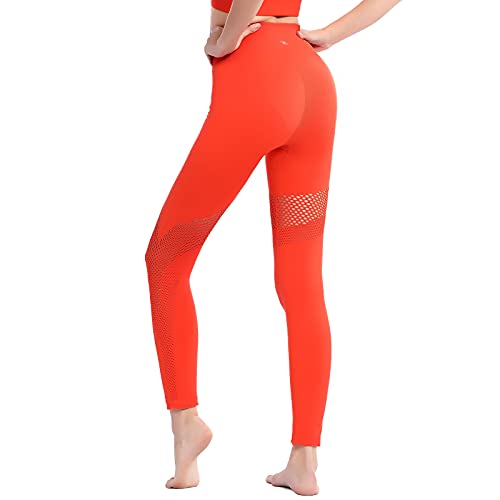 CHICZÈLE Gym Yoga-Leggings, bunt, für Frauen, Mädchen, hohe Taille und nahtlos, Po-Lifting-Yogahose, Lange Bauchkontrolle