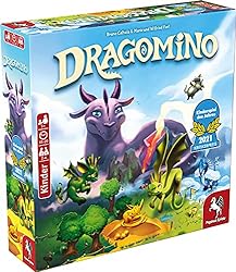 Pegasus Spiele 57111G - Dragomino *Kinderspiel des Jahres 2021*, Mehrfarbig