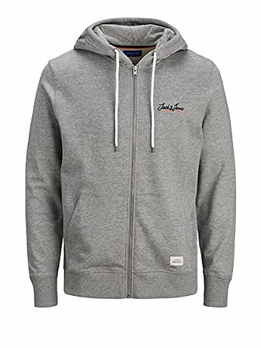 JACK & JONES Herren Jortons Sweat Zip Hood STS Kapuzenpullover / Größe: M, L