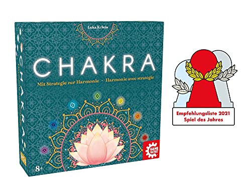 Game Factory 646277 Chakra, Mit Strategie zur Harmonie, Familienspiel, Strategiespiel für Erwachsene und Kinder ab 8 Jahren (Grundspiel)