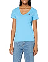 Levi's Damen Perfect Vneck Bonnie Blue T-Shirt / Größe: XS - L