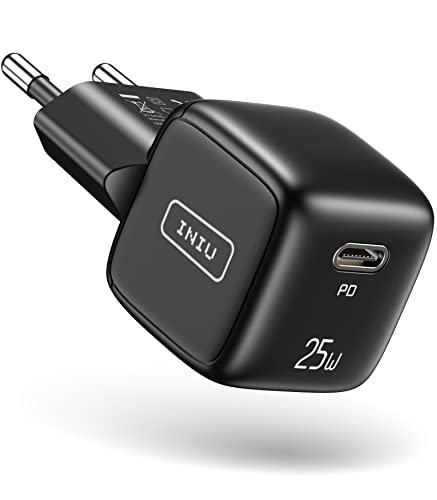 INIU USB C Ladegerät, 25W PD3.0 Schnellladegerät mit LED-Anzeige, kompaktes USB-C Netzteil