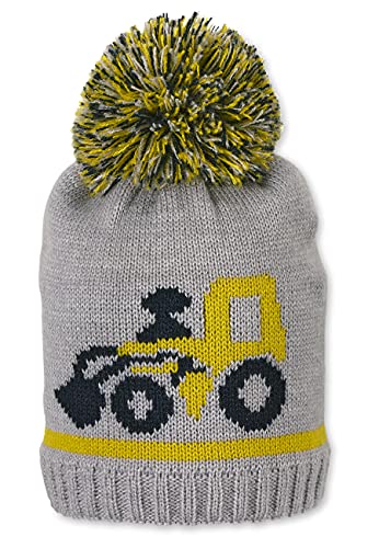 Sterntaler Baby-Jungen Strickmütze Bagger Mütze / Größe: 43 - 55