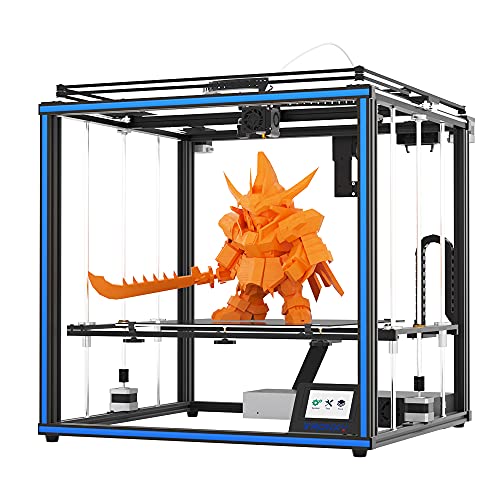 Tronxy X5SA-400 PRO 3D Drucker 400x400x400mm,TR Sensor Automatische Nivellierung+Gitter Glasplattform Großformatiger hochpräziser FDM DIY 3D Printer in Industriequalität Funktioniert mit TPU/PLA/ABS