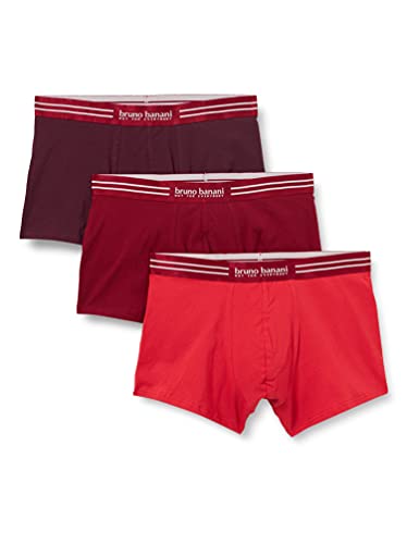 3er Pack bruno banani Herren Essential Cotton Short, Größe L