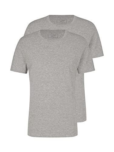TOM TAILOR Denim Herren T-Shirt im Doppelpack / Größe: S, M, XL, XXL