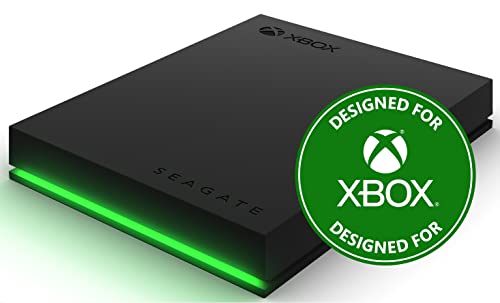 Seagate Game Drive Xbox 2 TB externe Festplatte, 2.5 Zoll, USB 3.0, schwarz, 2 Jahre Data Rescue Service, Modellnr.: STKX2000400