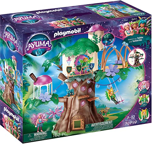 PLAYMOBIL Adventures of Ayuma 70799 Gemeinschaftsbaum, Mit Lichteffekt, Ab 7 Jahren