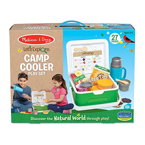 Melissa & Doug | Let's Explore Camp Kühler Set | Pretend Play | 3+ | Geschenk für Jungen oder Mädchen