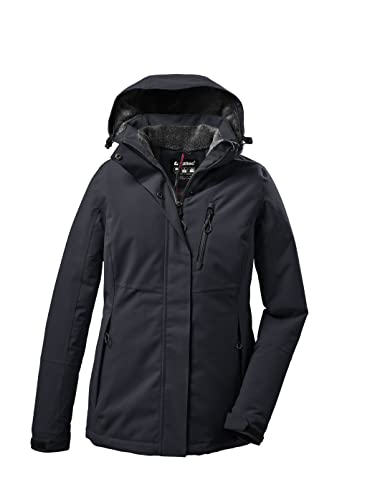 Killtec Damen Kow 140 Wmn Jckt Funktionsjacke/ Winterjacke mit abzippbarer Kapuze / Größe: 36 - 42, 46