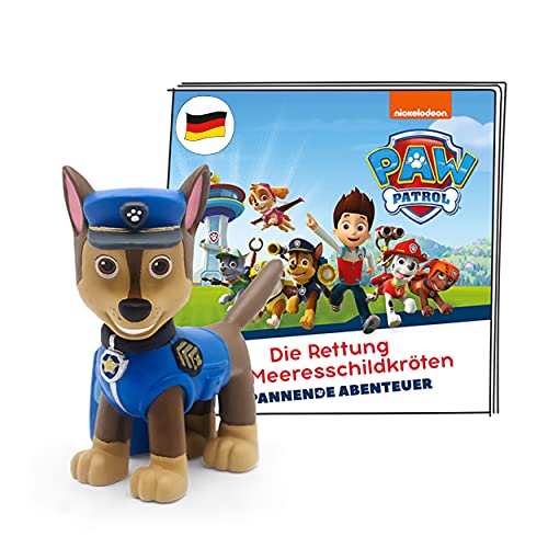 tonies Hörfiguren für Toniebox, Paw Patrol – Die Rettung der Meeresschildkröten, Hörspiel mit 4 Geschichten für Kinder ab 3 Jahren, Spielzeit ca. 51 Minuten