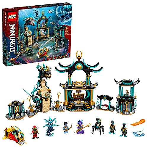 LEGO 71755 NINJAGO Tempel des unendlichen Ozeans Unterwasser Set Spielzeug für Jungen und Mädchen ab 9 Jahre mit Figuren