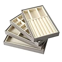 4er set Schubladen Schmuck Organizer