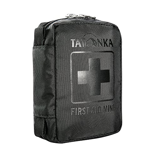 Tatonka First Aid Mini - Erste Hilfe Set mit Inhalt (u. a. mit Zeckenzange) - Für Outdoor, Wandern, Fahrradfahren etc. - Maße: 10 x 7 x 4 cm