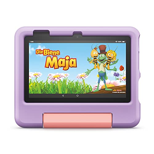 Das neue Fire 7 Kids-Tablet, 7-Zoll-Display, für Kinder von 3 bis 7 Jahren, 16 GB