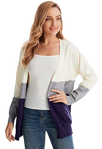 AVACOO Damen Strickjacke Lang Strickmantel / Größe: S - L
