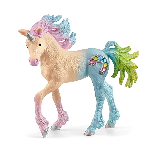 schleich® 70724 Bonbon Einhorn Fohlen, für Kinder ab 5-12 Jahren, BAYALA® - Spielfigur