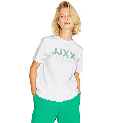 JACK & JONES Damen Jjxx Jxanna Ss Regular Every Logo Tee Noos T-Shirt / Nur in Größe M