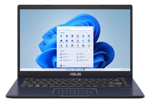 ASUS Vivobook Go 14 Laptop inkl. Microsoft 365 (14,0 Zoll, FHD 1920x1080) Notebook (Intel Celeron , 4GB RAM, 128GB , Intel HD, Win11) Peacock Blue/QWERTZ