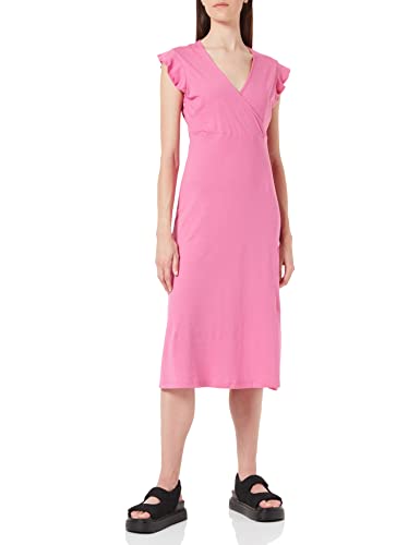 ONLY Damen Onlmay S/L Wrap Midi Dress JRS Kleid / Größe: XS - XL
