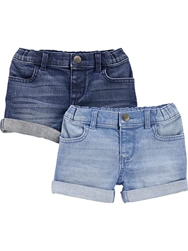 Simple Joys by Carter's Mädchen Jeansshorts, 2er-Pack / Größe: 3 Jahre