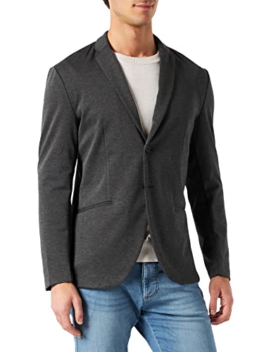 JACK&JONES Men's JPR CLEAN Sweat CBO Blazer, Grey Melange / Größe: S - XL