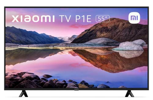 Xiaomi Smart TV P1E 55 Zoll (UHD, HDR 10, Triple Tuner, Android, Prime Video,Netflix,google assistant, bluetooth, HDMI, USB) [Modell 2021] [Energieklasse G]