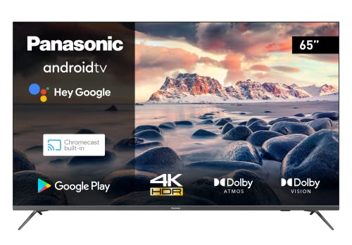 Panasonic TX-65JXW704 Android TV 164 cm LED Fernseher (65 Zoll, 4K Ultra HD HDR TV, Smart TV) schwarz