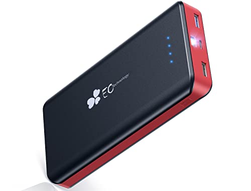 EC Technology Power Bank 22400mAh, PD 20W QC 3.0 Schnellladefunktion Externer Akkupack, Powerbank USB C mit Taschenlampe, Tragbares Ladegerät Kompatibel mit iPhone 12 11 Samsung Xiaomi Oppo Tablet