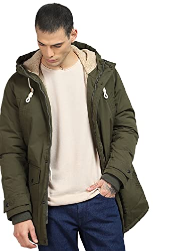 JACK & JONES Male Parka Mash Teddyfleece / Größe: S - XXL