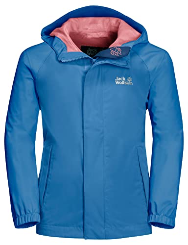 Jack Wolfskin Kinder Tucan Jacket Kids Atmungsaktive Regenjacke / Größe: 140