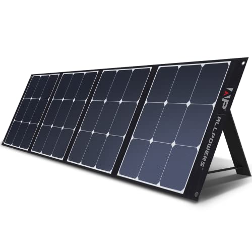 ALLPOWERS 120W Faltbares Solarpanel Tragbares Solarpanel Solarmodul Solarladegerät mit MC-4 Ausgang für Tragbare Powerstation