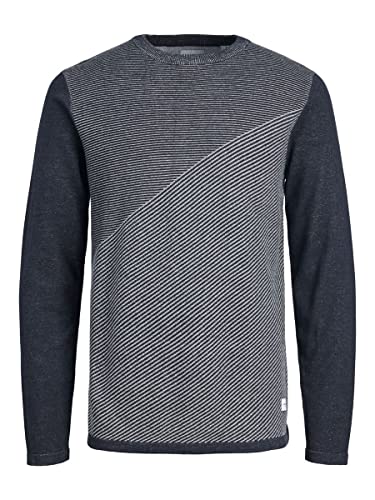 JACK & JONES Male Strickpullover Strukturiert / Größe: S - XXL