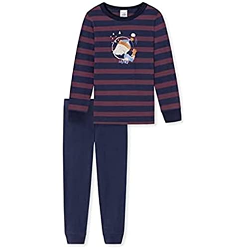 Schiesser Kinder Langer Schlafanzug-Organic Cotton Pyjamaset  / Größe: 92 - 140