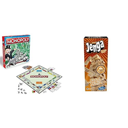 Hasbro Falsches Spiel, Brettspiel für Familien und Kinder ab 8 Jahren, mit Mr. Monopolys Decoder, für 2 6 Spieler