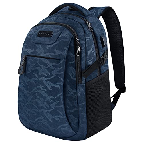 KROSER Laptop-Rucksack 15,6 Zoll Großer Computer-Rucksack Anti-Diebstahl-Reise-Business-Rucksack mit USB-Ladeanschluss