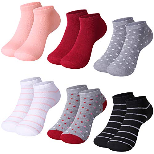 L&K-II Damen Kurz Sportsocken 10er/12er Paar Sneaker Socken uni Farbe Füßlinge Sommer Socken für Frauen 92220 / Größe: 35 - 42