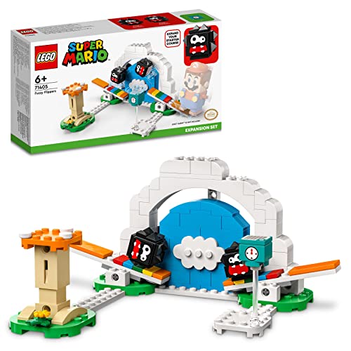 LEGO 71405 Super Mario Fuzzy-Flipper – Erweiterungsset, Spielzeug zum kombinieren mit Mario, Luigi oder Peach Starterset