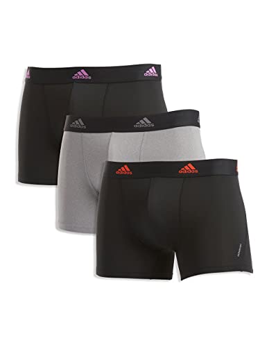 3er Pack Adidas Herren Trunk Boxershort Unterhose / Größe: S - XL