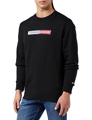 Tommy Jeans Herren TJM Reg Essential Graphic Crew Sweatshirt / Größe: XS - XXL