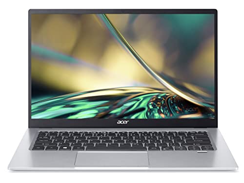 Acer Swift 1 (SF114-34-C8G8) Ultrabook / Laptop 14 Zoll Windows 11 Home in S-Mode - FHD IPS Display, Intel Celeron N5100, 4 GB LPDDR4X RAM, Intel UHD Graphics