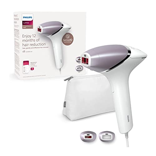 Philips Lumea Prestige IPL Haarentfernungsgerät inkl. 2 Aufsätze - Lichtbasierte, langanhaltende Haarentfernung für seidig glatte Haut (Modell BRI944/00)