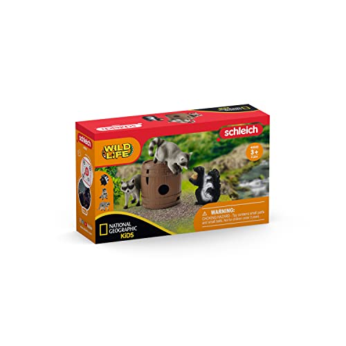 schleich 42532 Spielspaß um die Nuss Net Geo, für Kinder ab 5 Jahren, Wild Life - Spielset