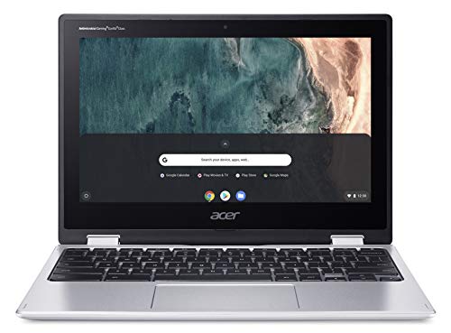 Acer Chromebook Spin 311 (CP311-2H-C6LA) Laptop | 11 HD Touch-Display | Intel Celeron N4120 | 4 GB RAM | 64 GB eMMC | Intel UHD Graphics 600 | Google Chrome OS | silber