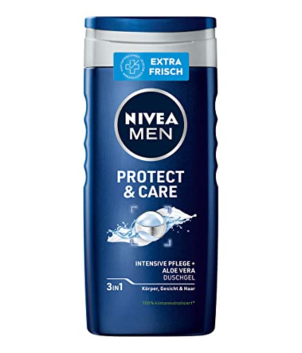 2 x 250ml NIVEA MEN Protect & Care Duschgel