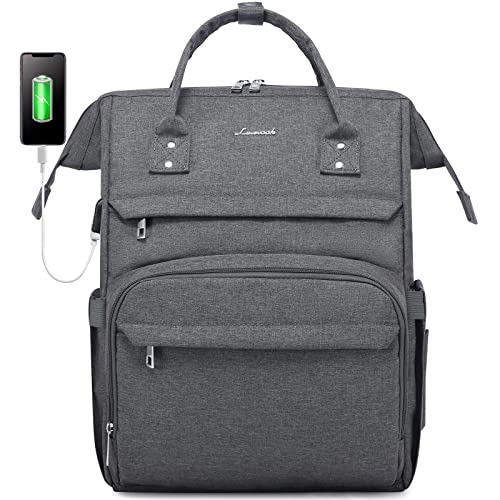 LOVEVOOK Rucksack Damen Laptop Rucksack 15,6 zoll, groß rucksack damen arbeit laptoptasche Schulrucksack rucksäcke für Reisen Lehrer Uni
