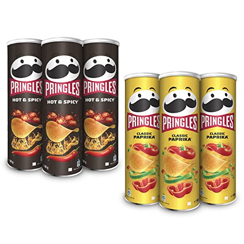 Pringles Chips Mix | 6 Dosen Stapelchips mit 2 verschiedenen Sorten