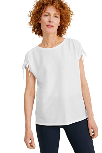 C&A Damen Verziert T-Shirt Rundhalsausschnitt   / Größe: XS - XL